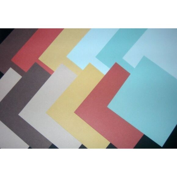 Cloud 9 12 X 12 Paper Pack Cocoa Mint Collection B16 - Picture 2 of 3